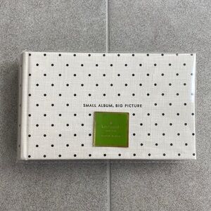 Kate Spade It All Just Clicked Polka Dot 4x6 Photo Album NWT